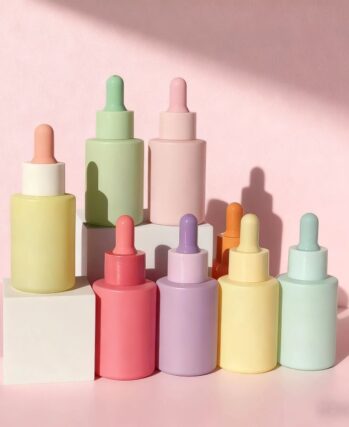 Colorful Essential Oil bottle