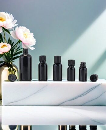 Essential Oil bottle Black Color
